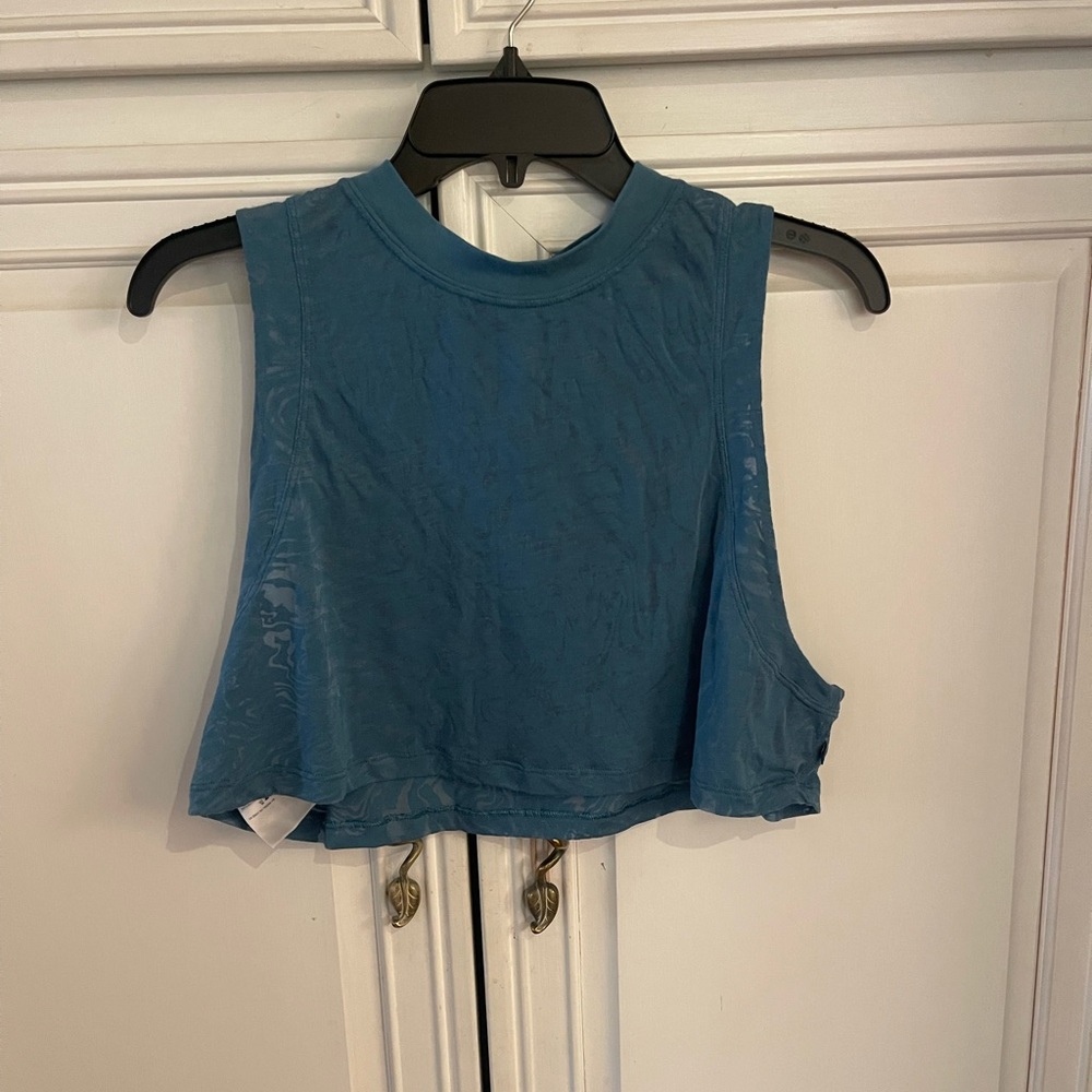 lululemon athletica Teal Muscle Tee